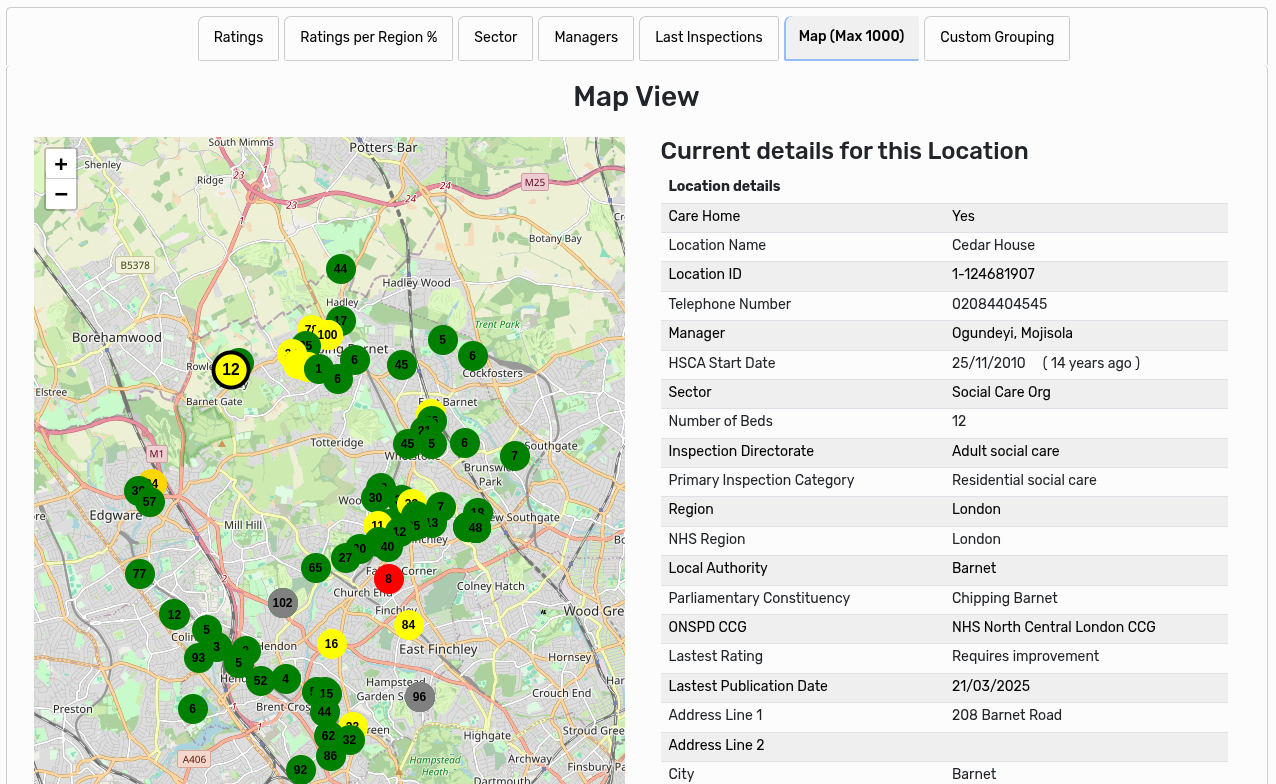 Map view (if available)